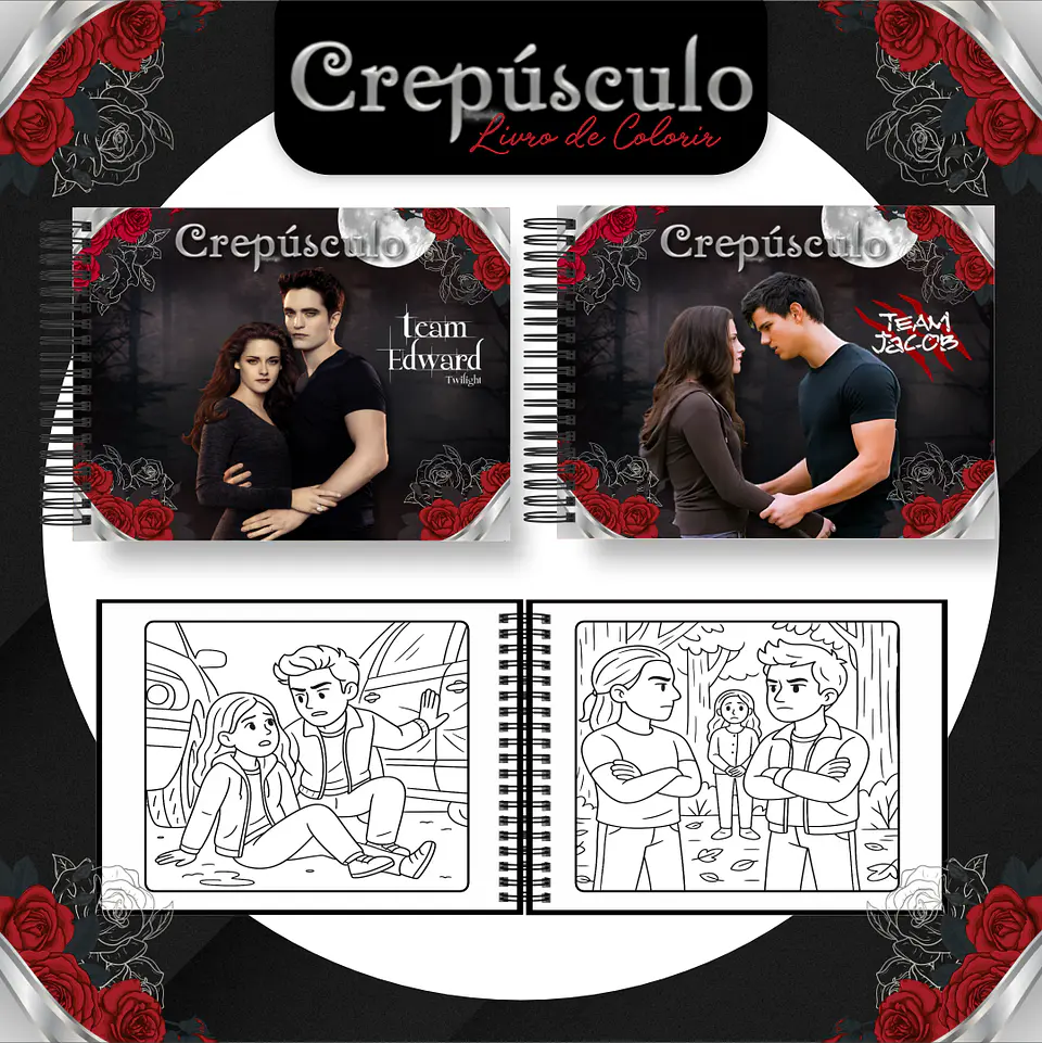 Arquivo livro de colorir Crepúsculo - PAMELLA 1