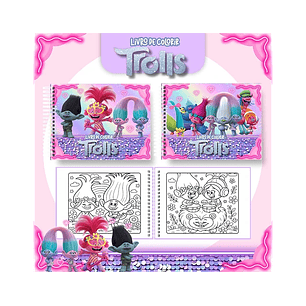 Arquivo livro de colorir Trolls - PAMELLA
