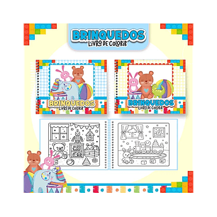 Arquivo livro de colorir brinquedos - PAMELLA