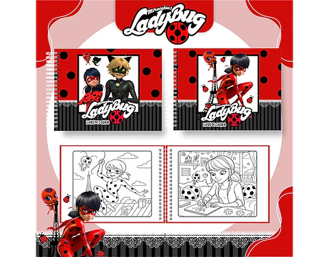 Arquivo livro de colorir Lady Bug - PAMELLA