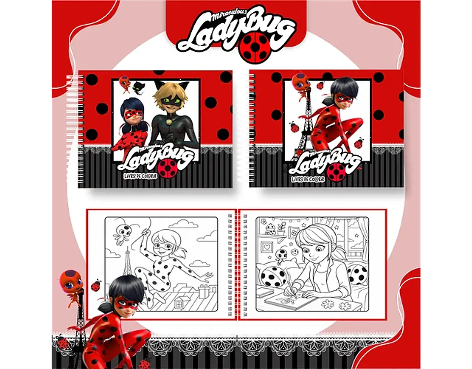 Arquivo livro de colorir Lady Bug - PAMELLA 1