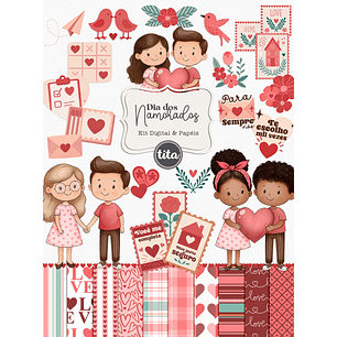 Kit Digital dia dos namorados - TITA