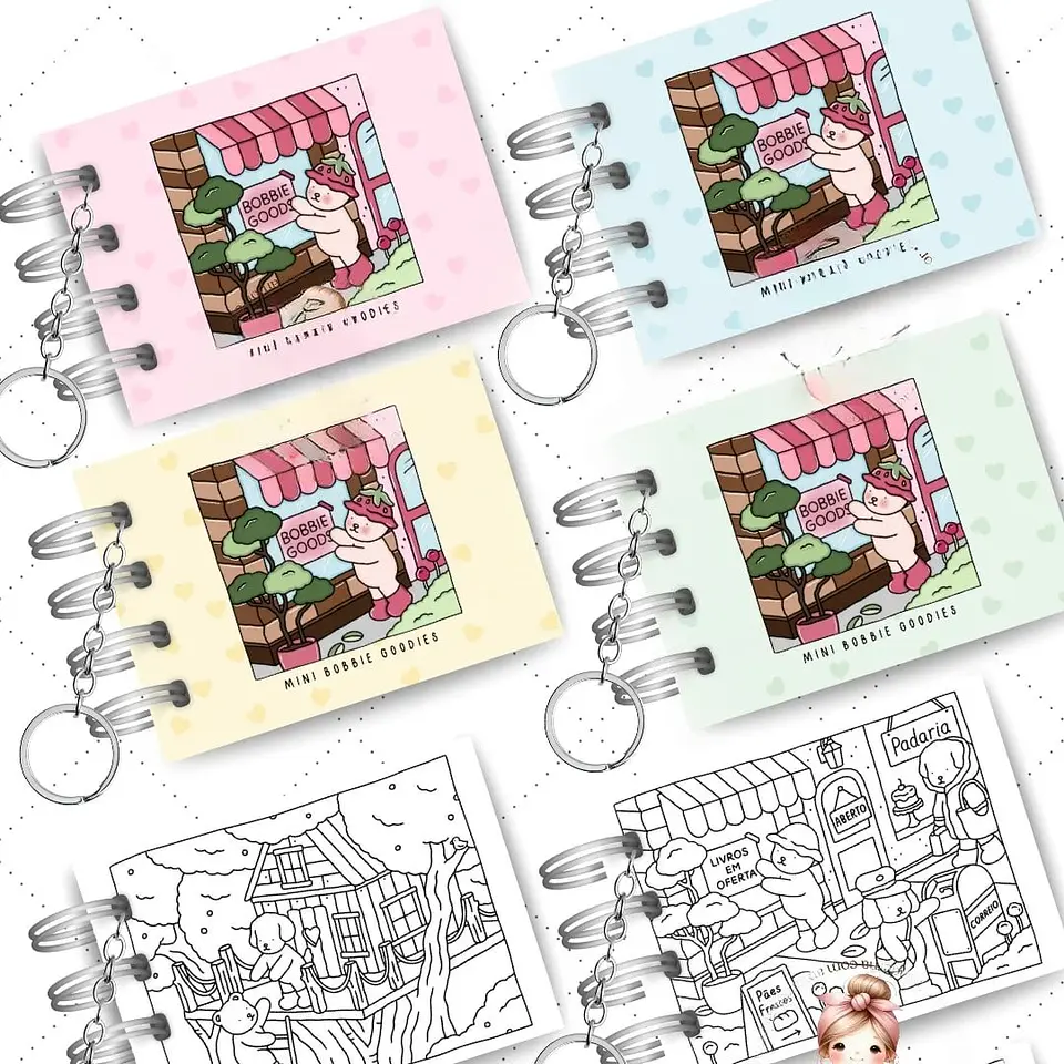 Arquivo chaveiro Bobbie Goodies - ENCADERNA COM AMOR 1