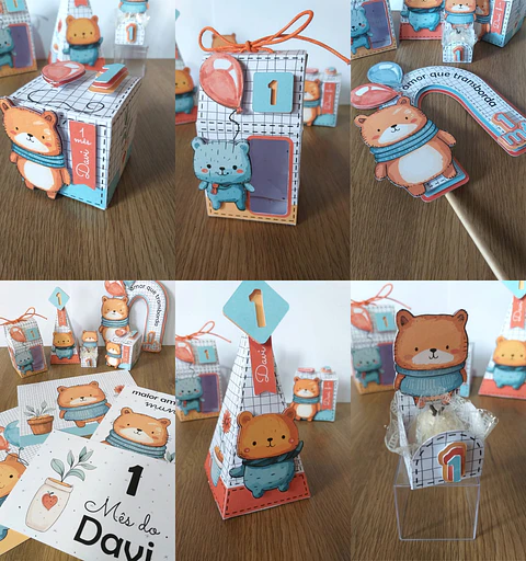 Arquivo de corte Ursinho 13