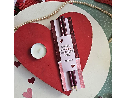 Arquivo dia dos namorados porta 2 lápis - BELLA IDEIA