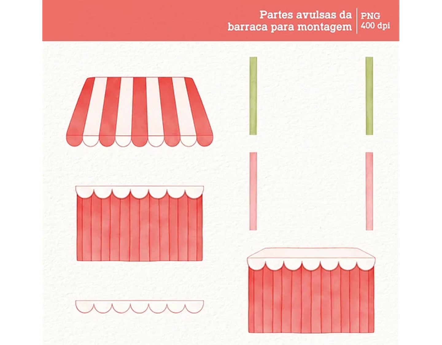 Kit Digital Moranguinho - DAIANE BARBOSA 4