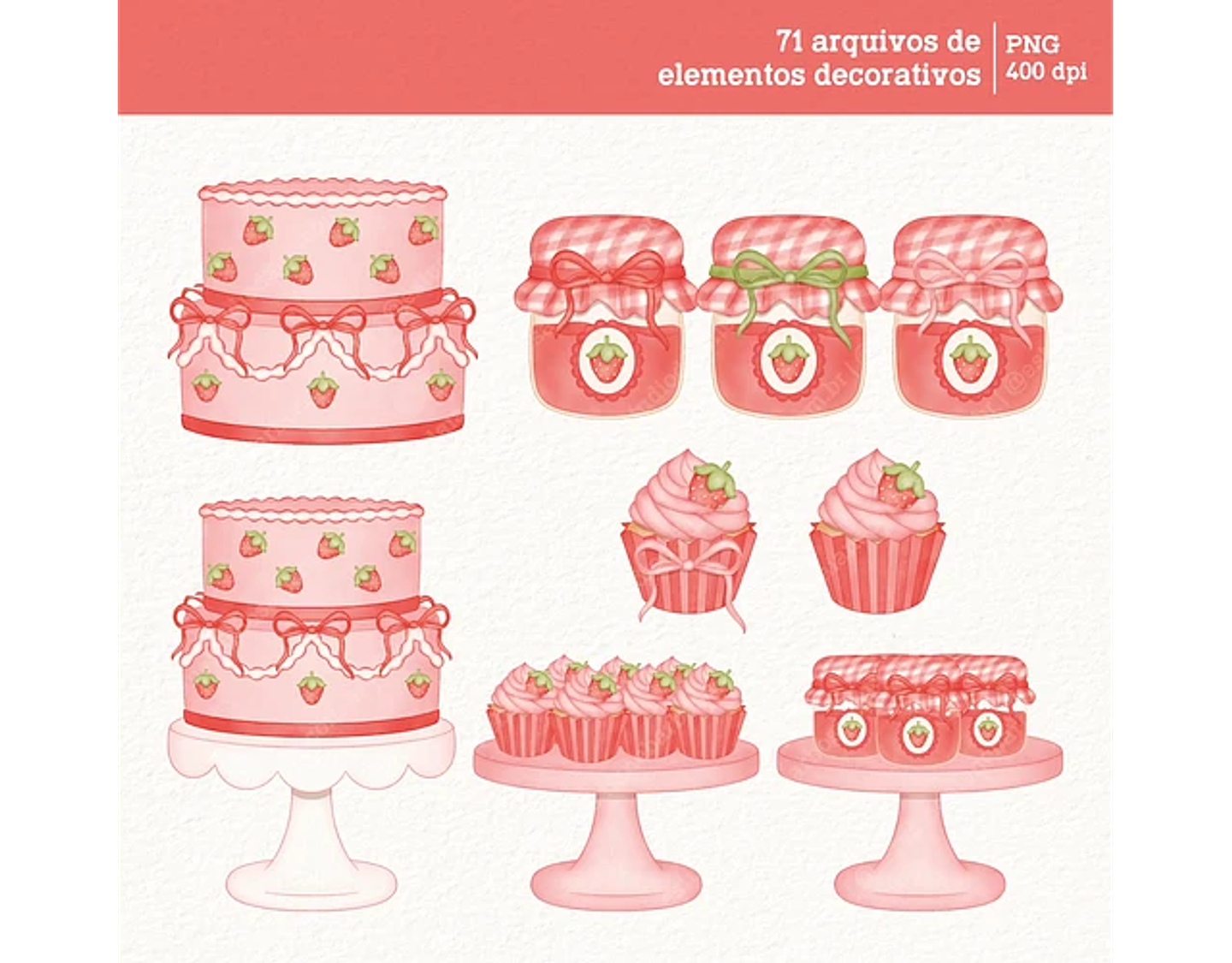 Kit Digital Moranguinho - DAIANE BARBOSA 7