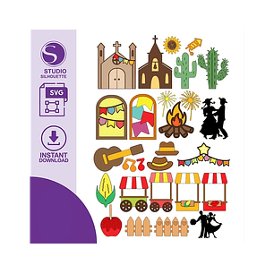 Arquivo de corte Painel Junino