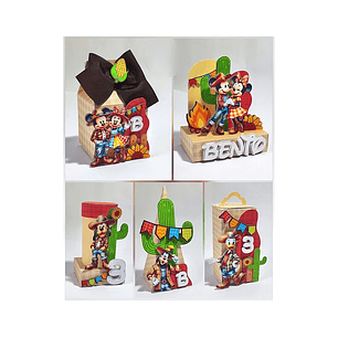 Arquivo de corte Mickey e Minnie São João