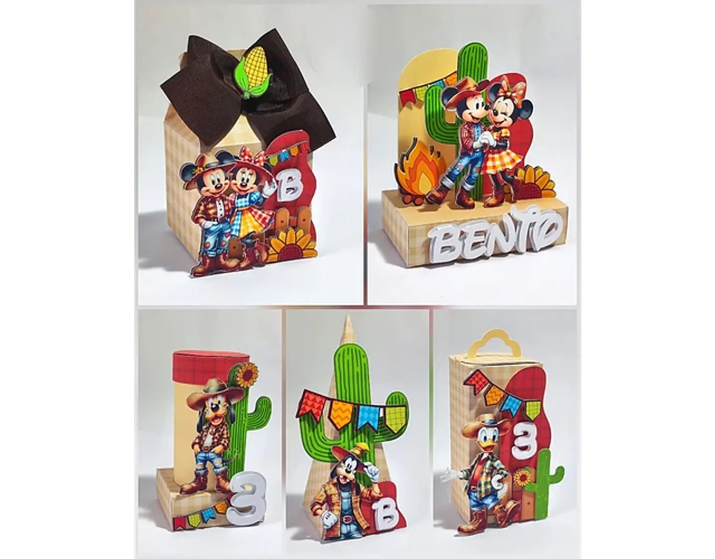 Arquivo de corte Mickey e Minnie São João 1