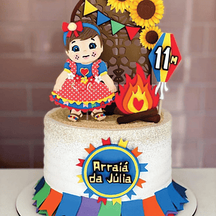 Arquivo topo de bolo festa junina arraiá da júlia