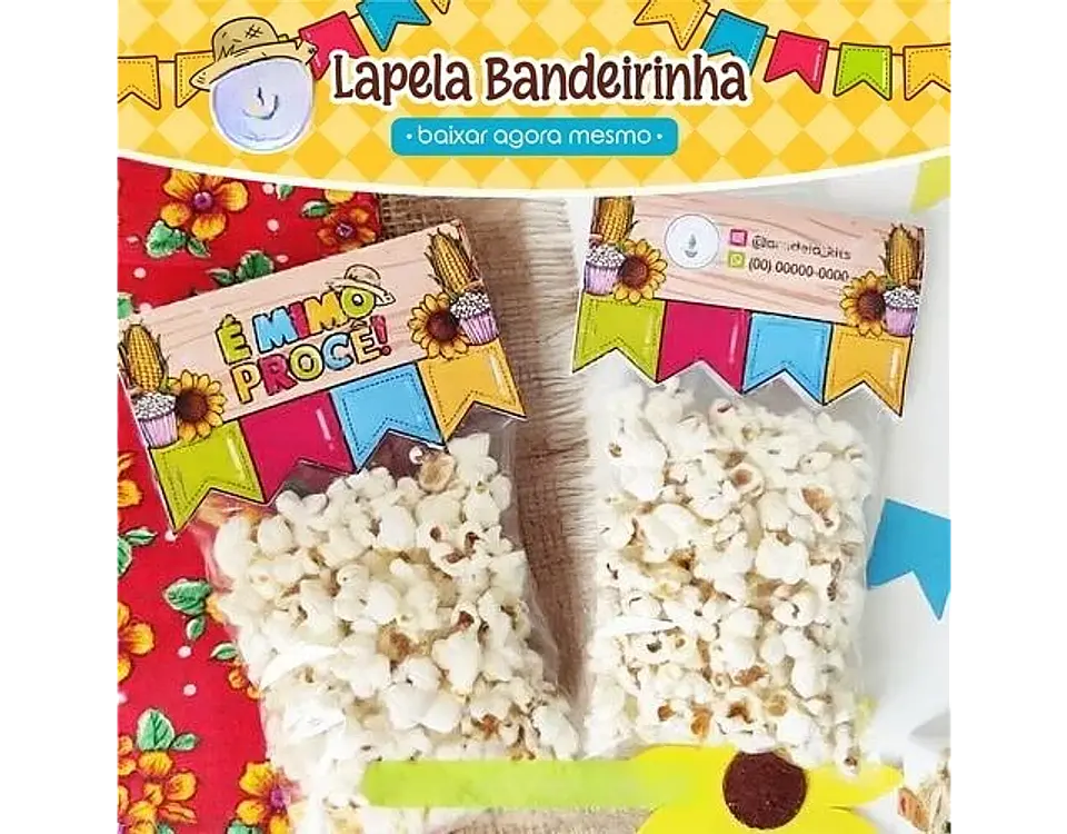 Arquivo festa junina lapela bandeirinha - ART IDEIA 1