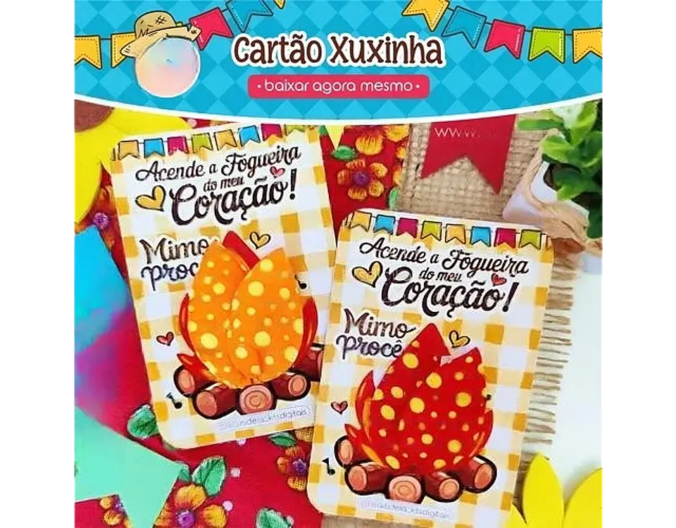 Arquivo festa junina card xuxinha fogueira - ART IDEIA 1