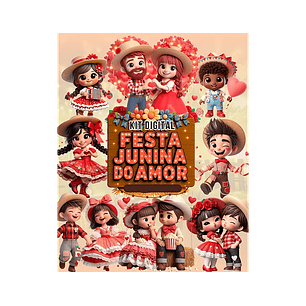 Kit Digital Festa Junina Caramelo - CARAMELO DIGITAL