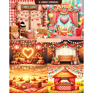 Kit Digital Festa Junina Caramelo - CARAMELO DIGITAL