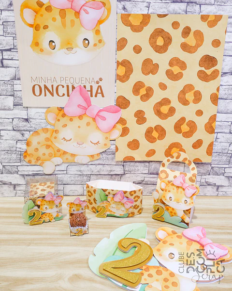 Arquivo de corte Oncinha 2 - CLUBE DESCOMPLICA SCRAP