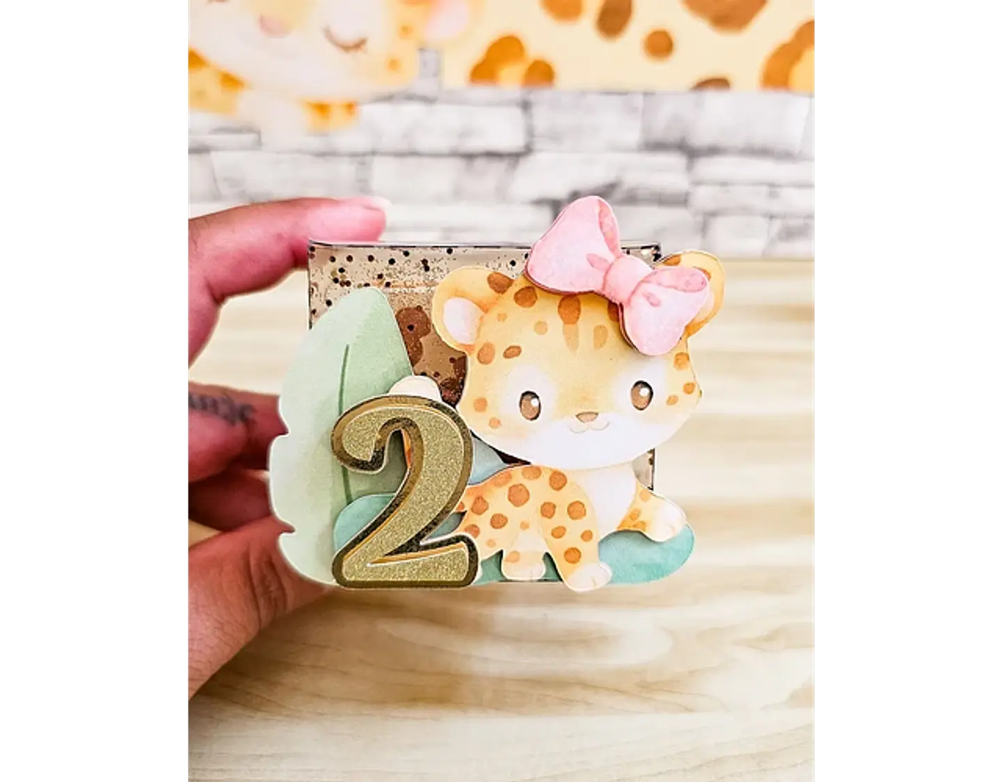 Arquivo de corte Oncinha 2 - CLUBE DESCOMPLICA SCRAP 3