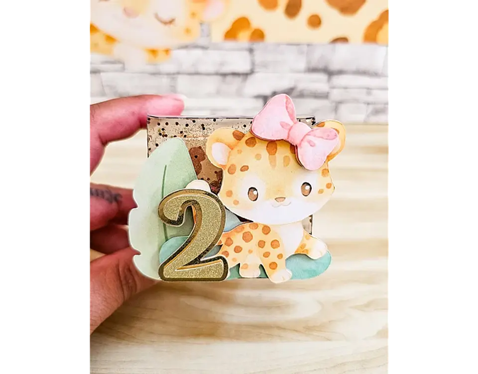 Arquivo de corte Oncinha 2 - CLUBE DESCOMPLICA SCRAP 3