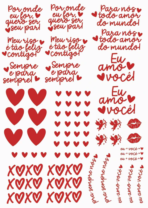 Arquivo dia dos namorados canecas 151 DTF UV - CANECA BÁSICA