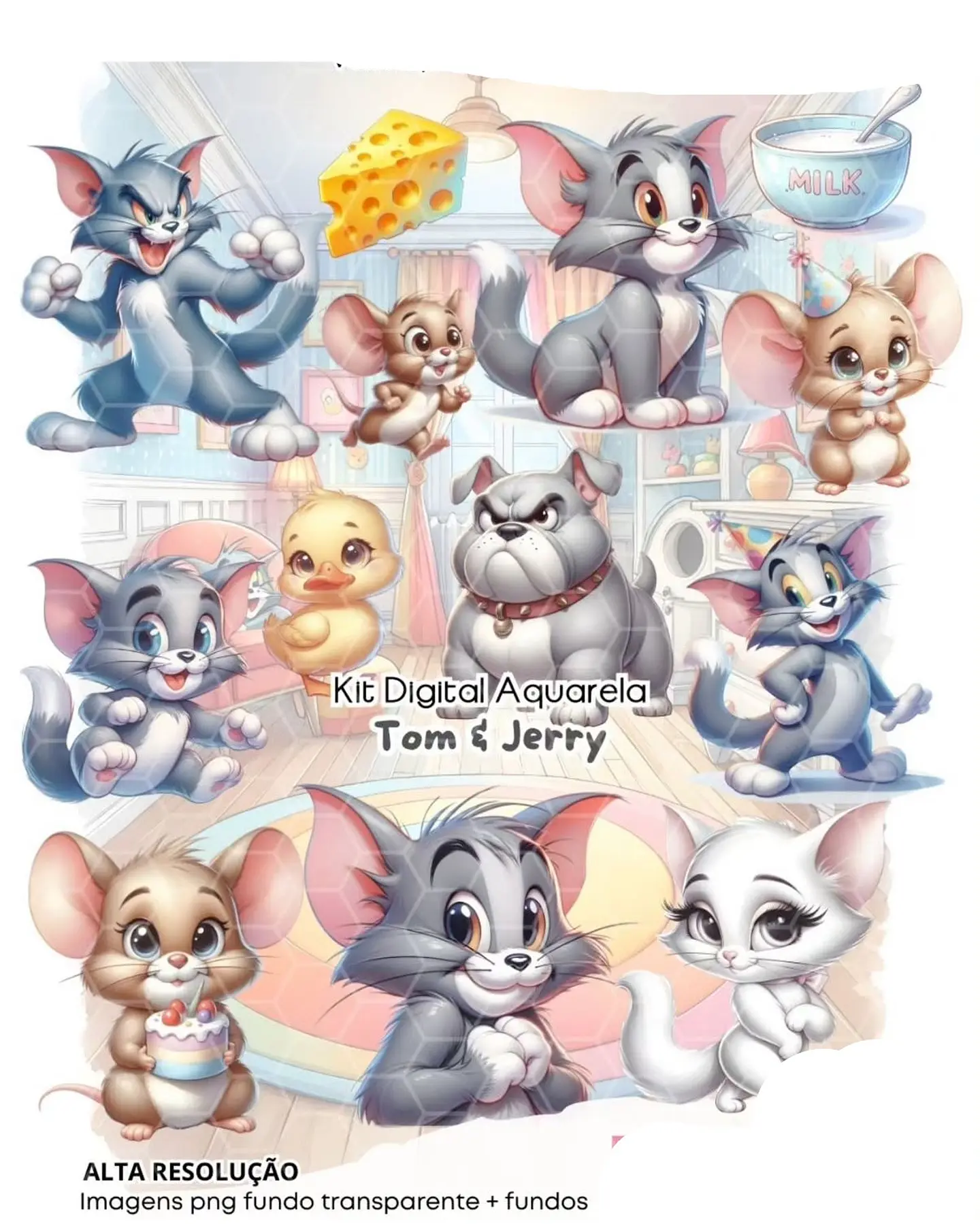 Kit Digital Tom e Jerry - FANDDY 1