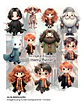 Kit Digital Harry Potter Aquarela - FANDDY - Thumbnail 1