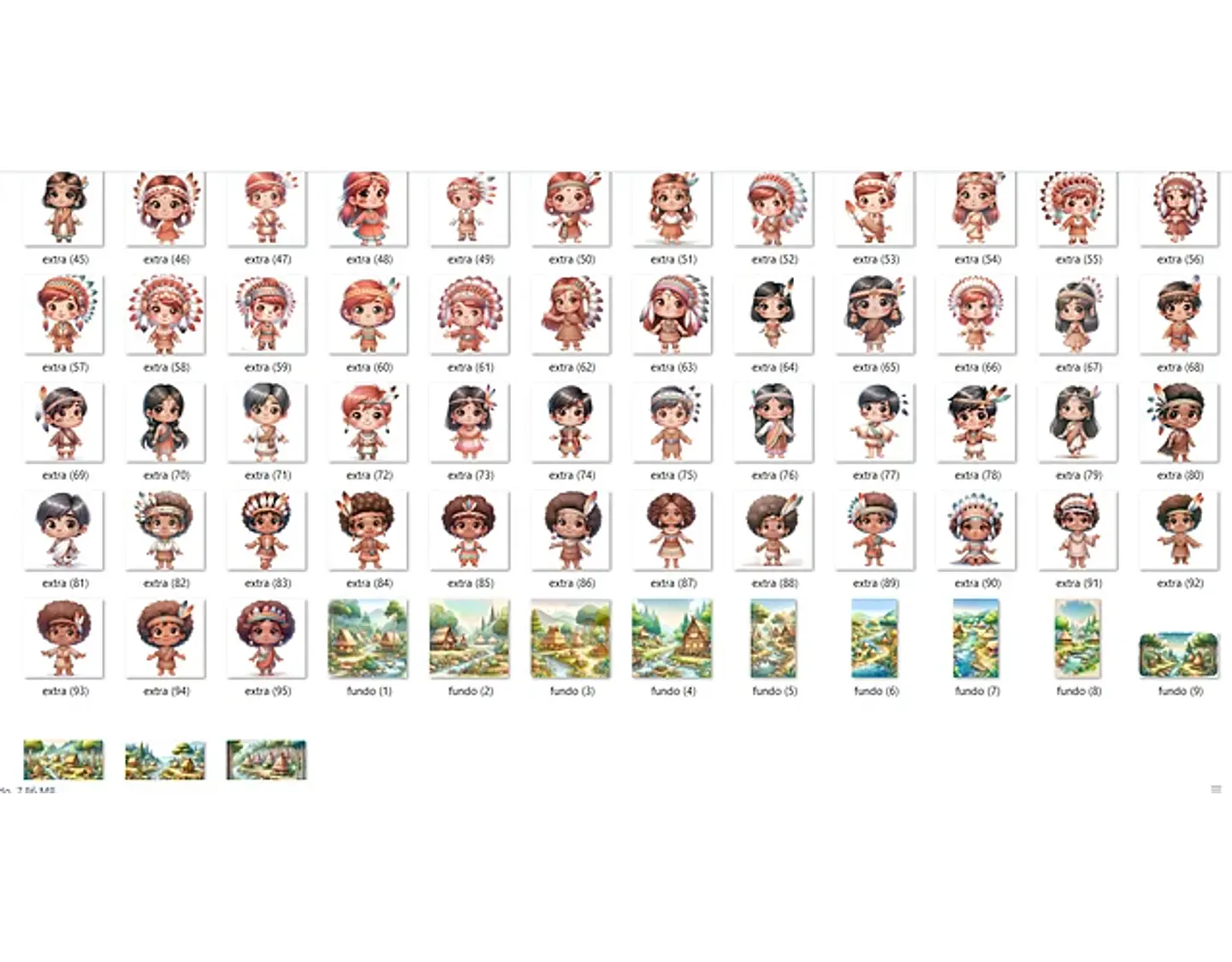 Kit Digital Dia do Índio - FANDDY 2