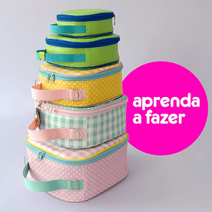 Arquivo bolsas frasqueiras 5 tamanhos - MEIA TIGELA