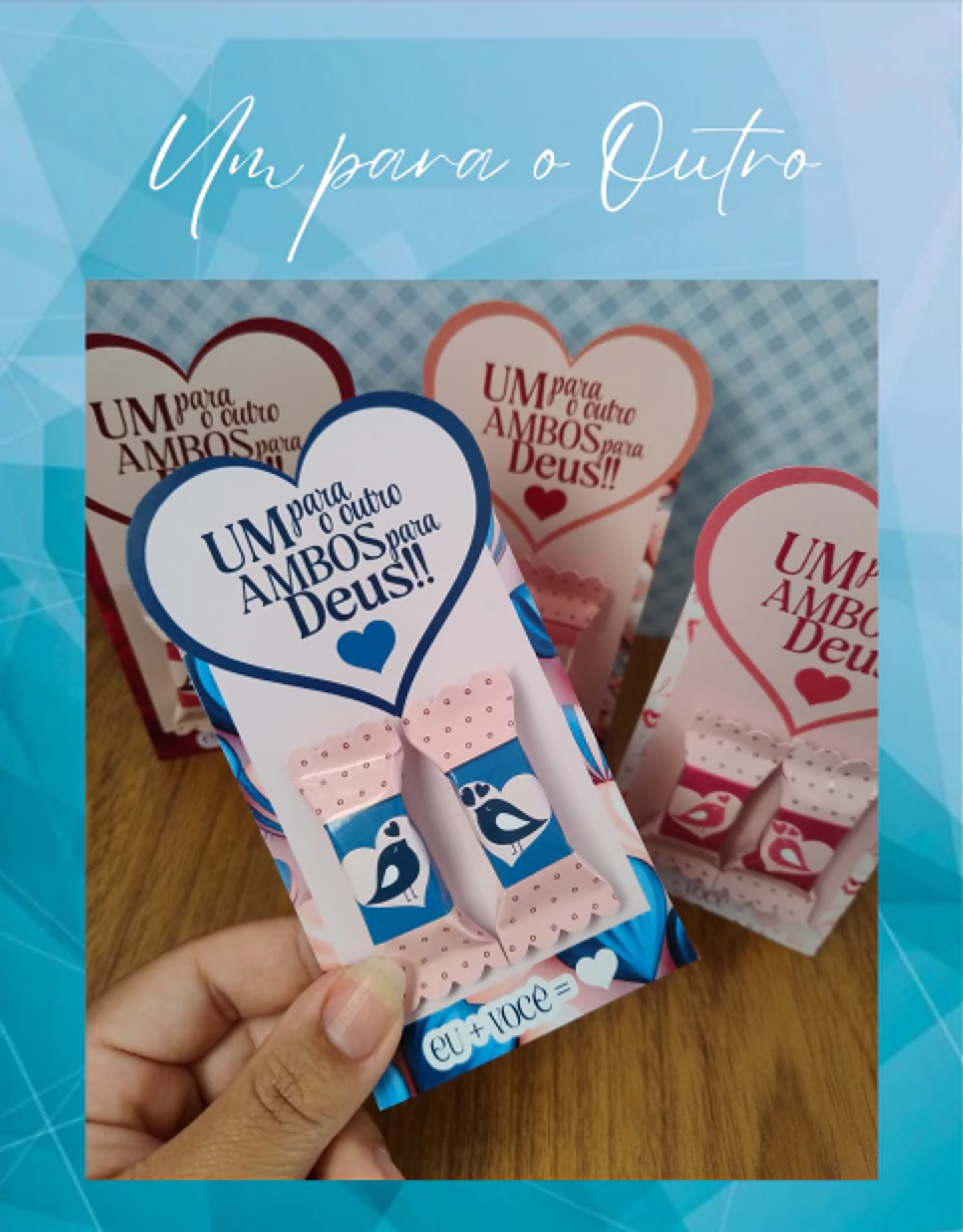 Arquivo card balinha um para o outro dia dos namorados - PERFEITA ARTE 1