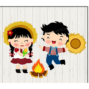 Arquivo de Corte Topo Festa Junina 