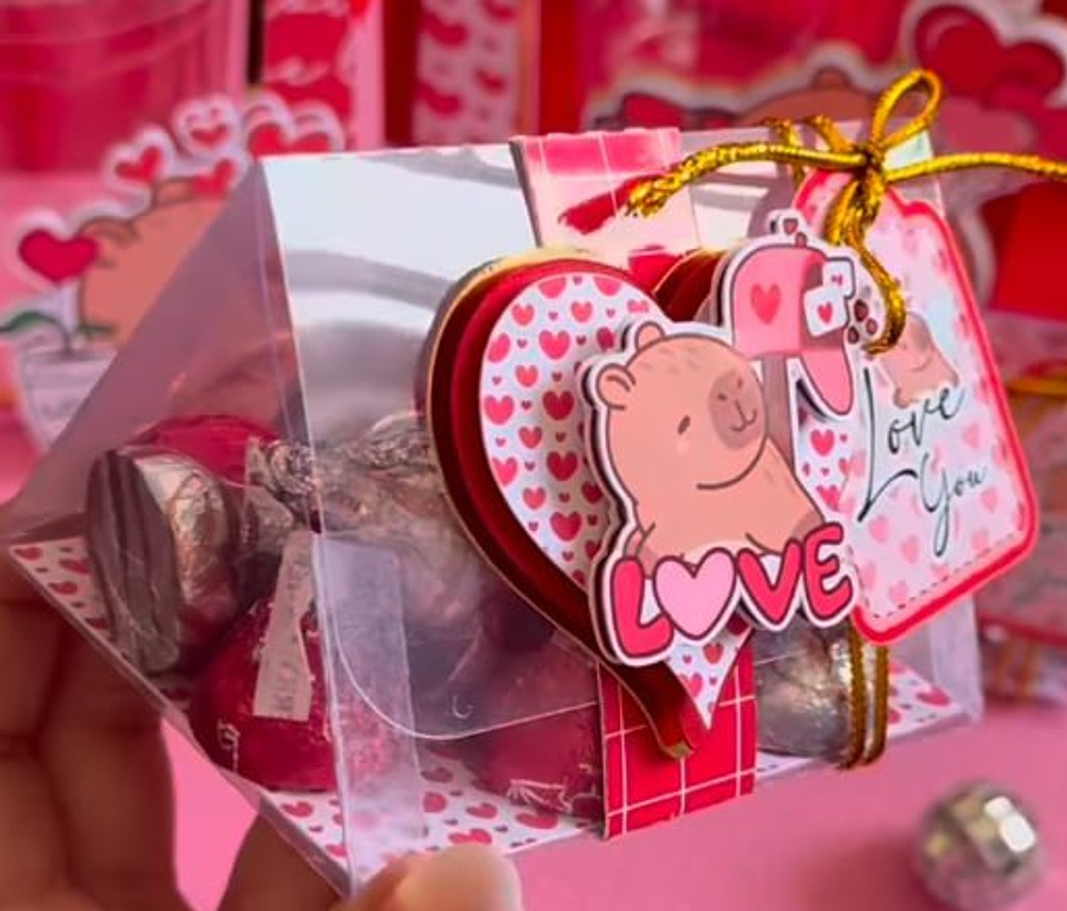 Arquivo caixa triângular dia dos namorados - LIDU CREATIVA 1