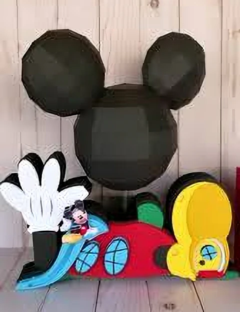 Arquivo de corte Mickey Club House 3D one