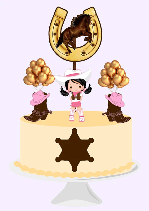 Arquivo de Corte Topo Cowgirl