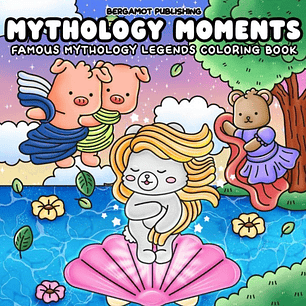 Arquivo livro de colorir Mythological Moments