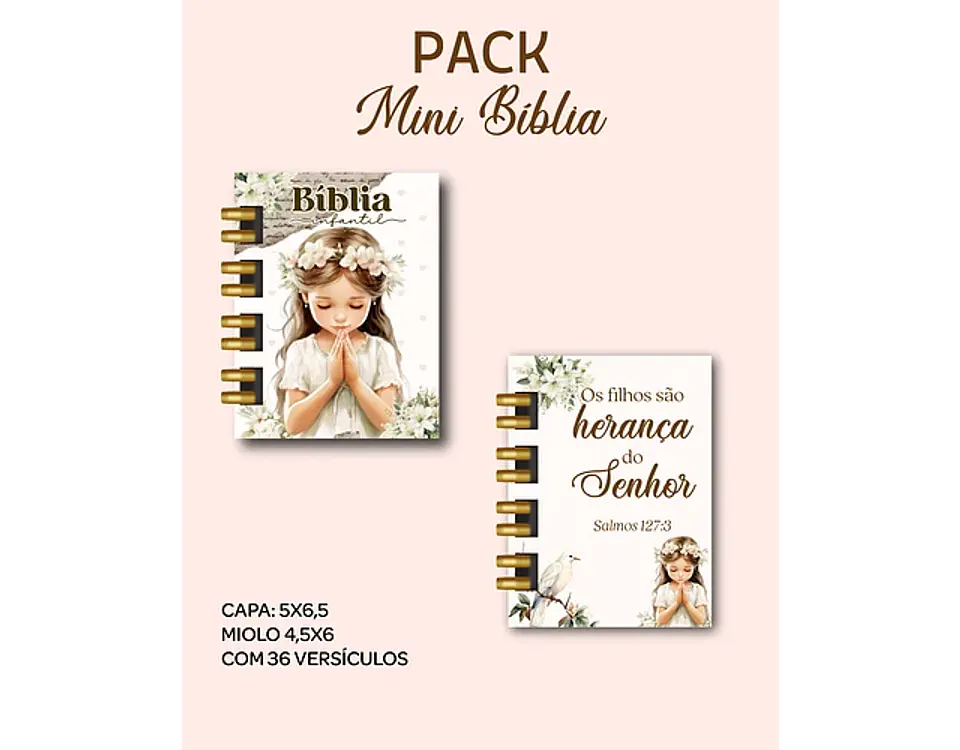 Arquivo encadernação pack mini bíblias - DREAM ARTS 9