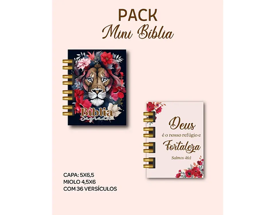 Arquivo encadernação pack mini bíblias - DREAM ARTS 6