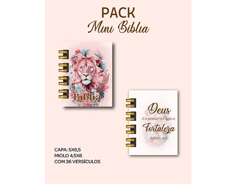 Arquivo encadernação pack mini bíblias - DREAM ARTS 5