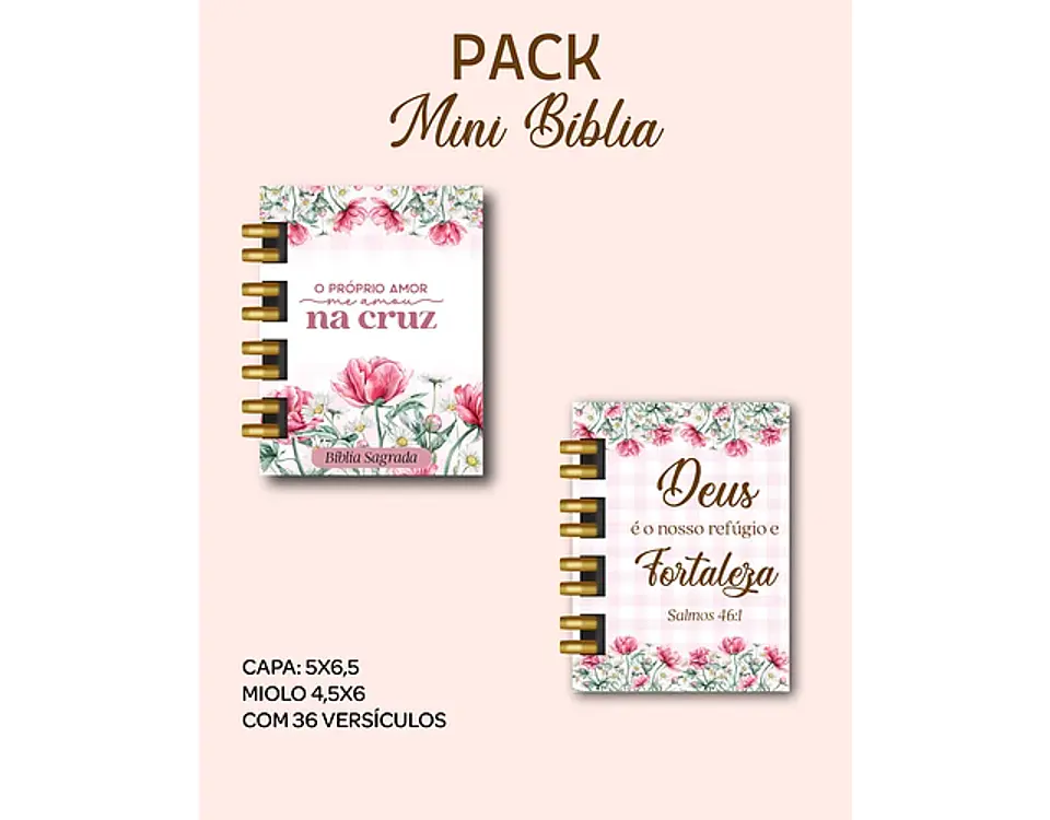 Arquivo encadernação pack mini bíblias - DREAM ARTS 4