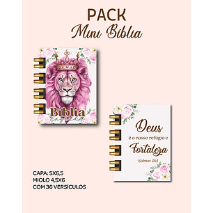 Arquivo encadernação pack mini bíblias - DREAM ARTS