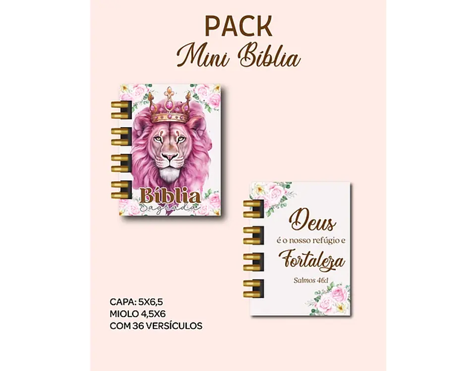 Arquivo encadernação pack mini bíblias - DREAM ARTS 2