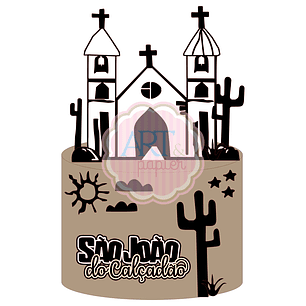 Arquivo são joão do calçadão topo de bolo festa junina