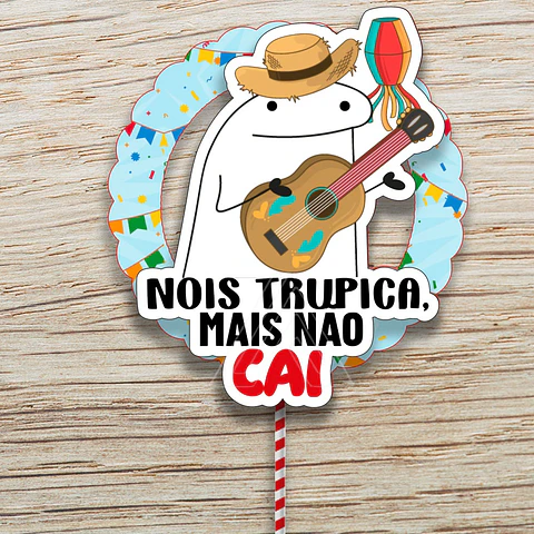 Arquivo nois trupica mais não cai topo de bolo festa junina