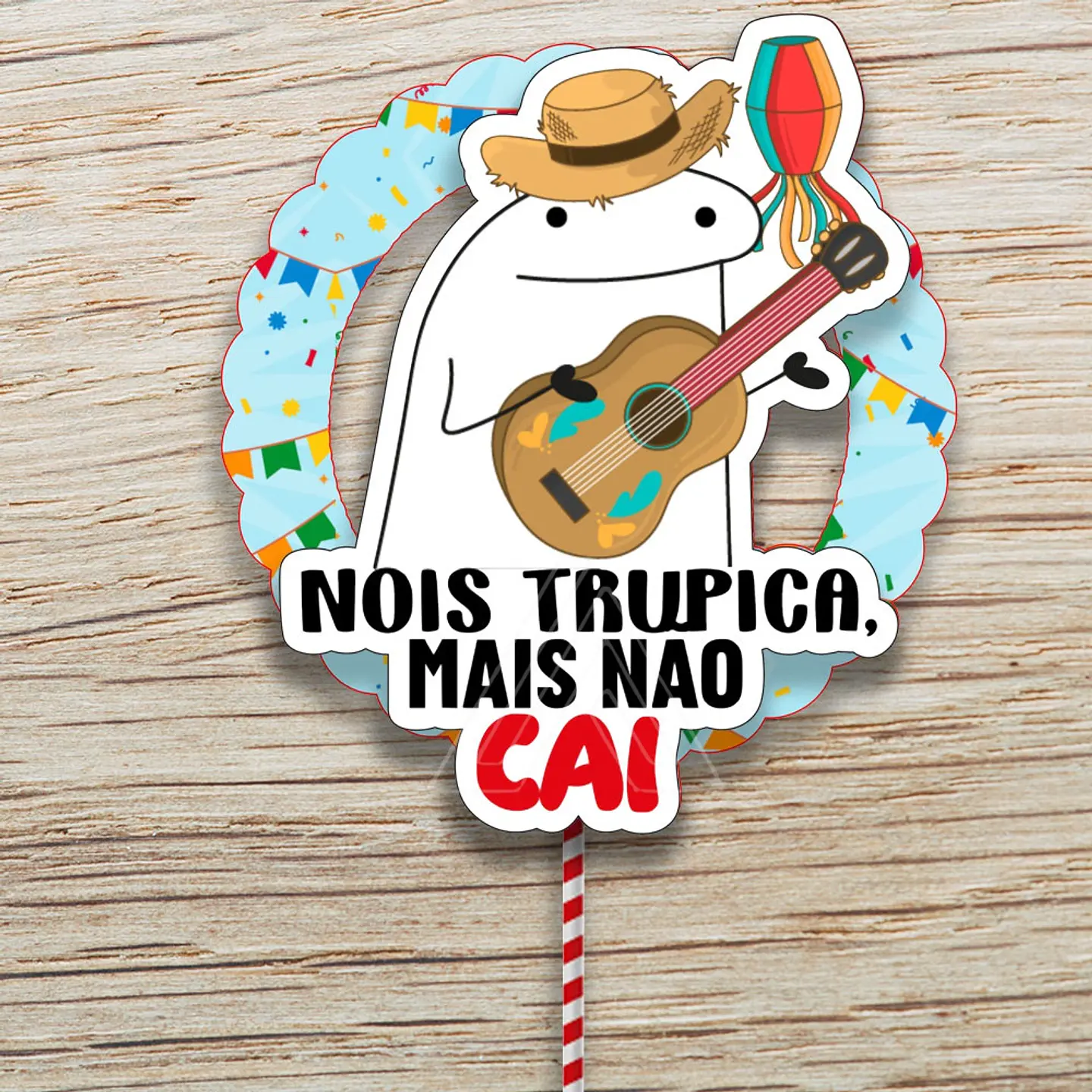 Arquivo nois trupica mais não cai topo de bolo festa junina 1