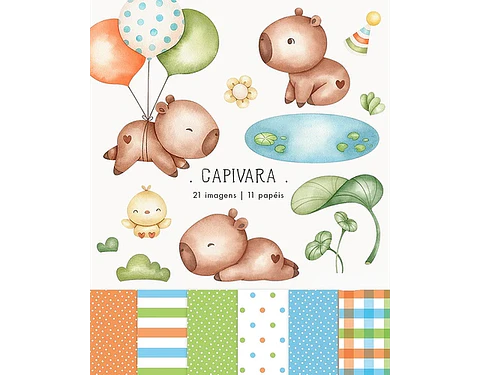 Kit Digital Capivara - NI ESTÚDIO