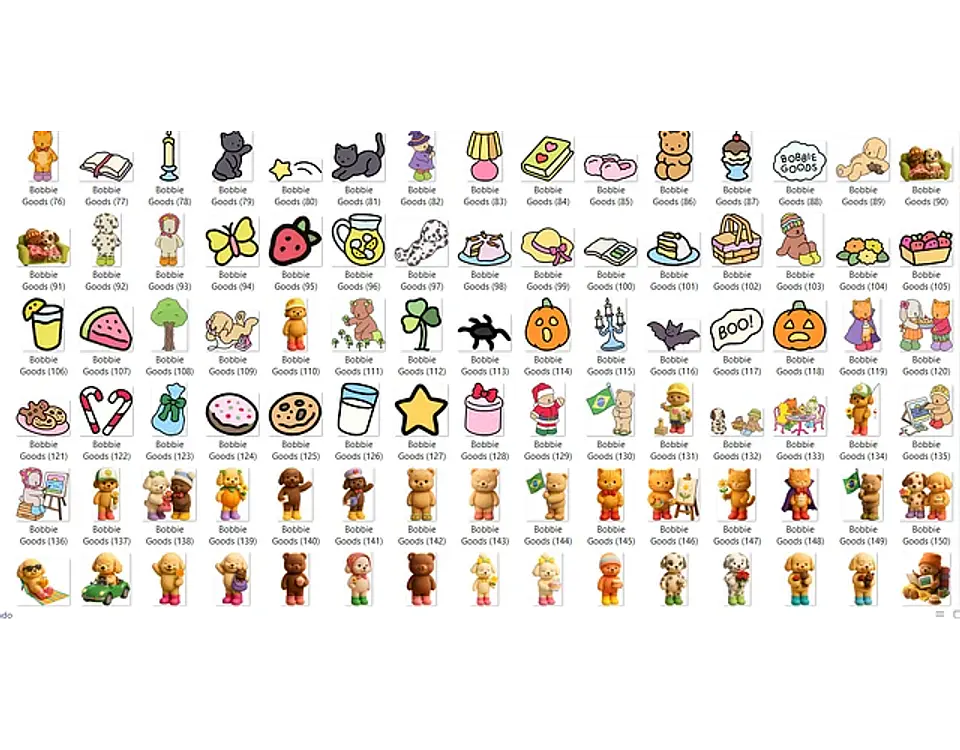 Kit Digital Bobbie Goods 4