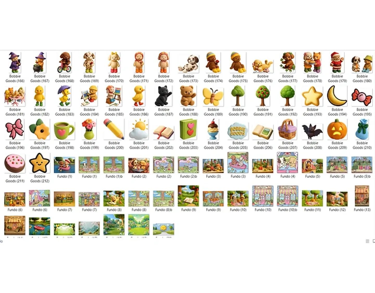 Kit Digital Bobbie Goods 5