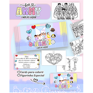 Arquivo Big Card de Colorir BTS - PAMELLA