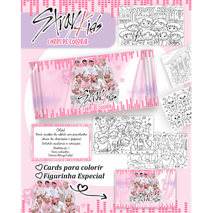 Arquivo Big Card de Colorir Stray Kids - PAMELLA