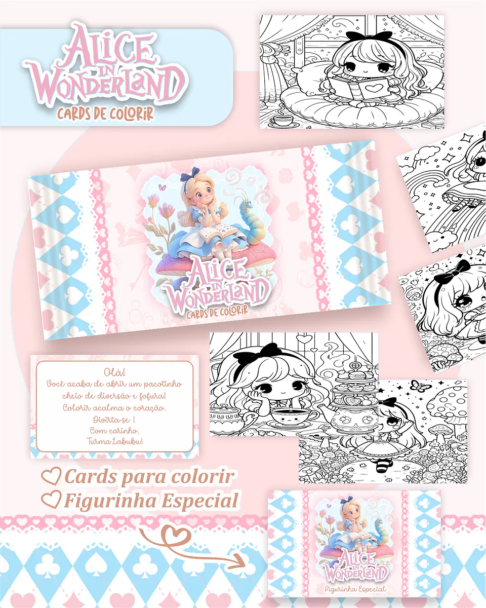 Arquivo Big Card de Colorir Alice - PAMELLA 1