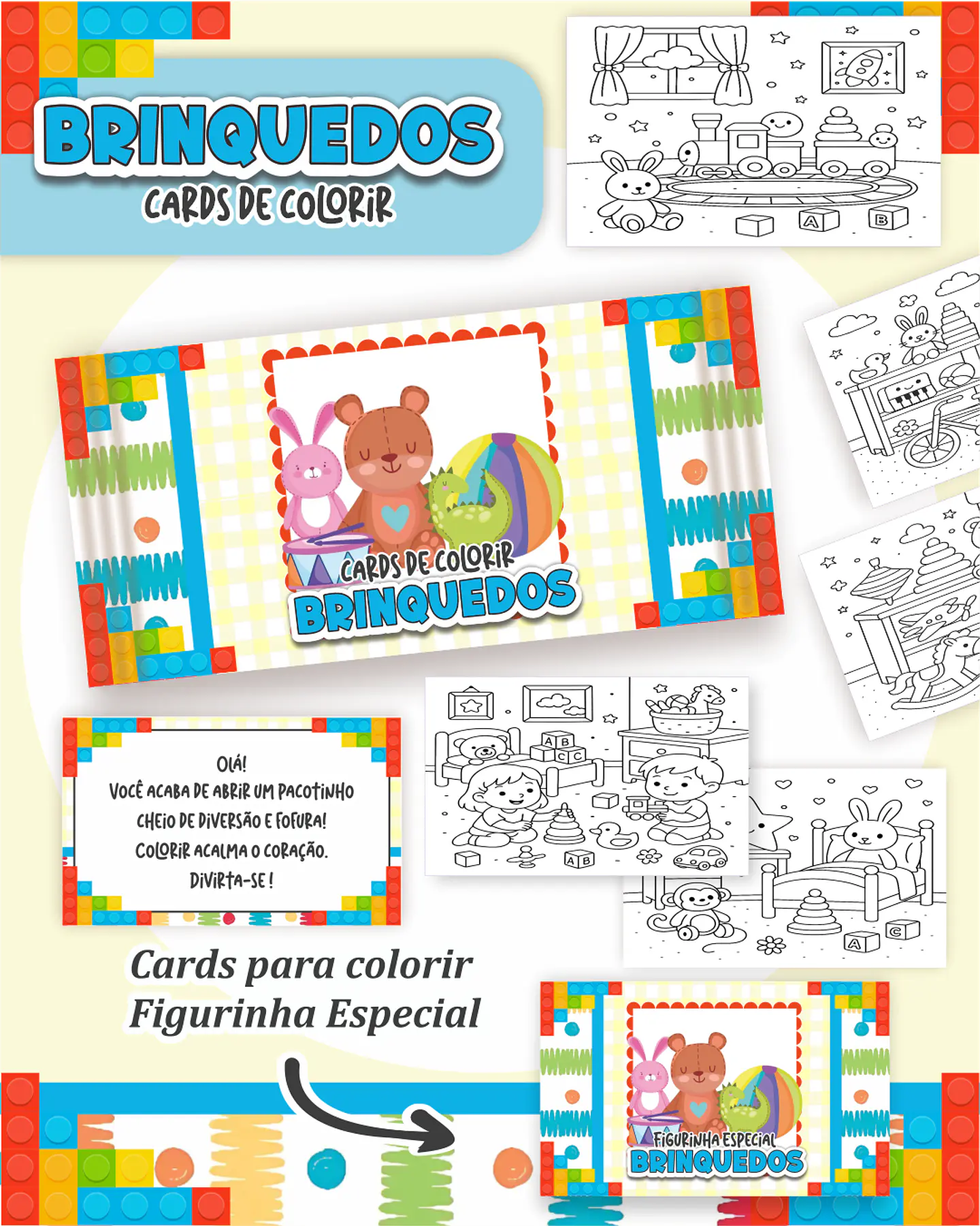 Arquivo Card de Colorir Brinquedos - PAMELLA 1