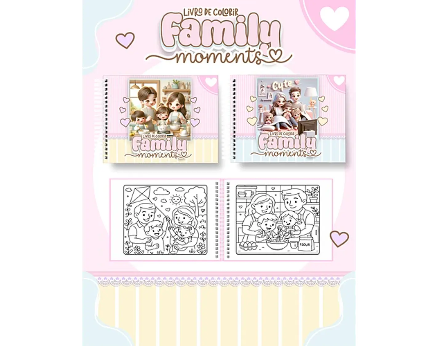 Arquivo Super Pack Livros de Colorir 2.0 80 TEMAS - Pamella 2